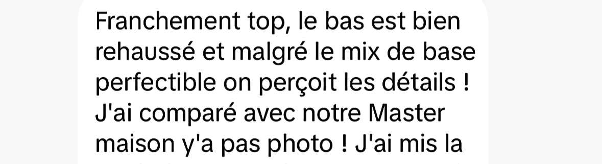Retour d'un ancien client de Sacha Music Charts