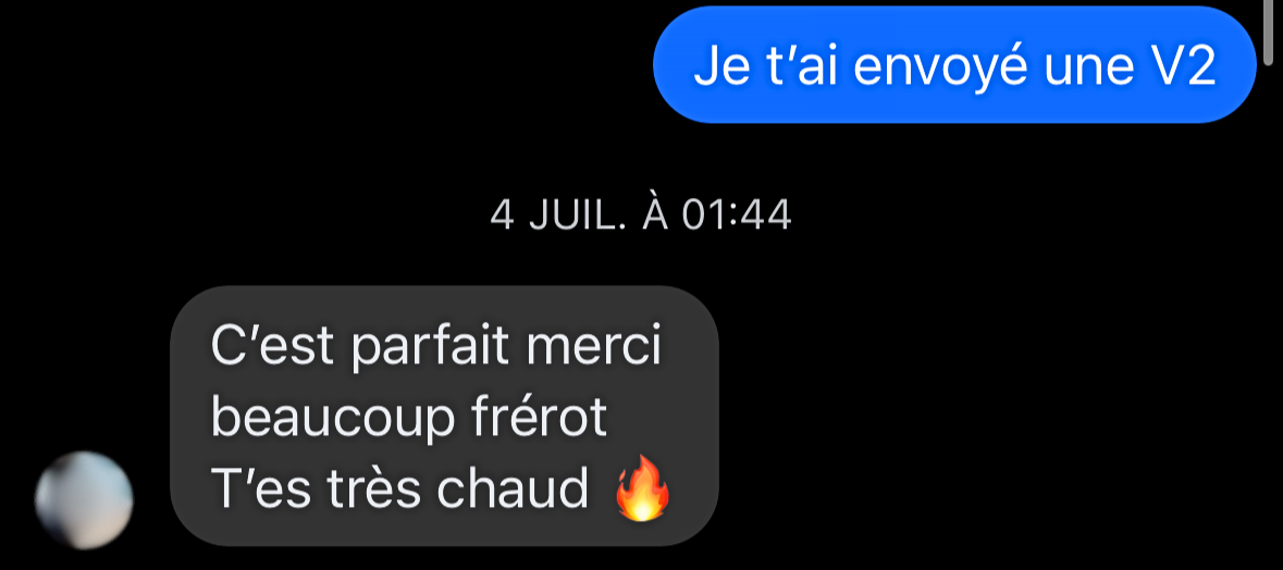 Avis élève de Sacha Music Charts